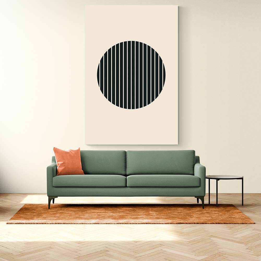 Minimal Circle Vibes #3 Wall Art