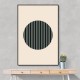 Minimal Circle Vibes #3 Wall Art