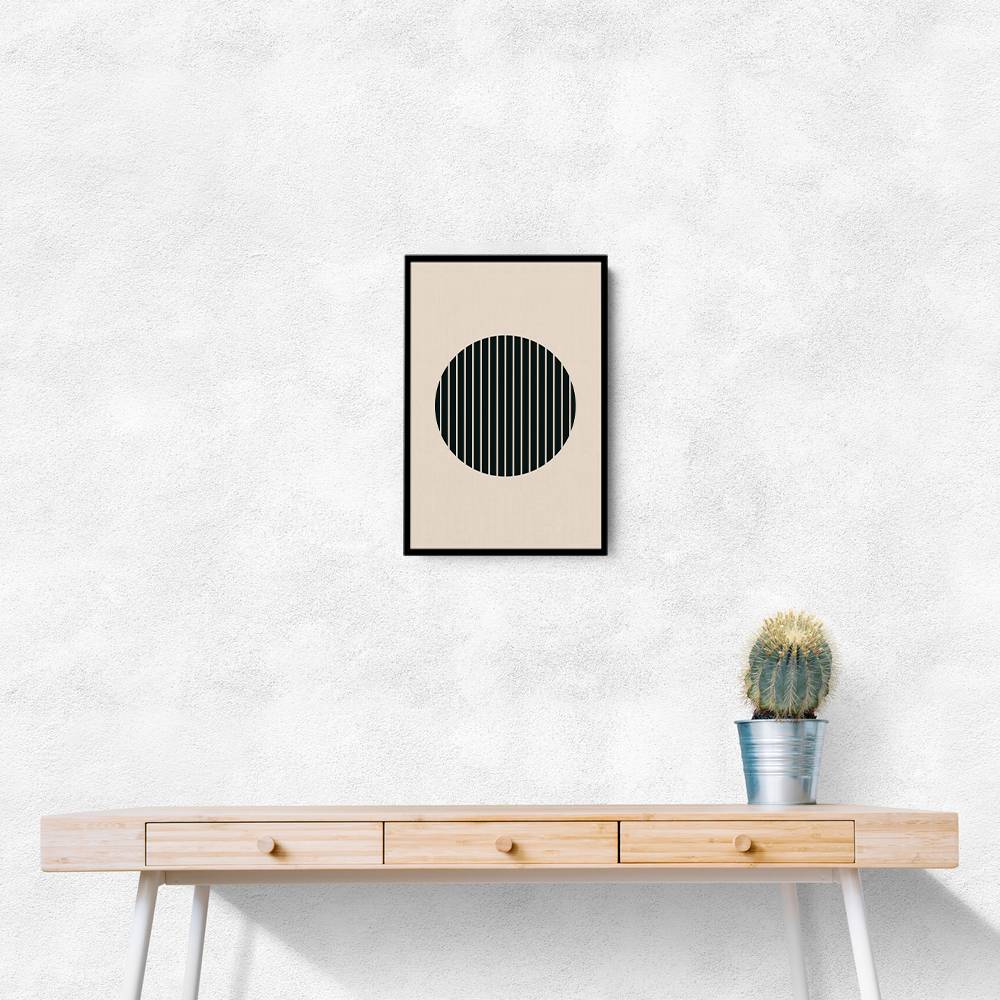 Minimal Circle Vibes #3 Wall Art