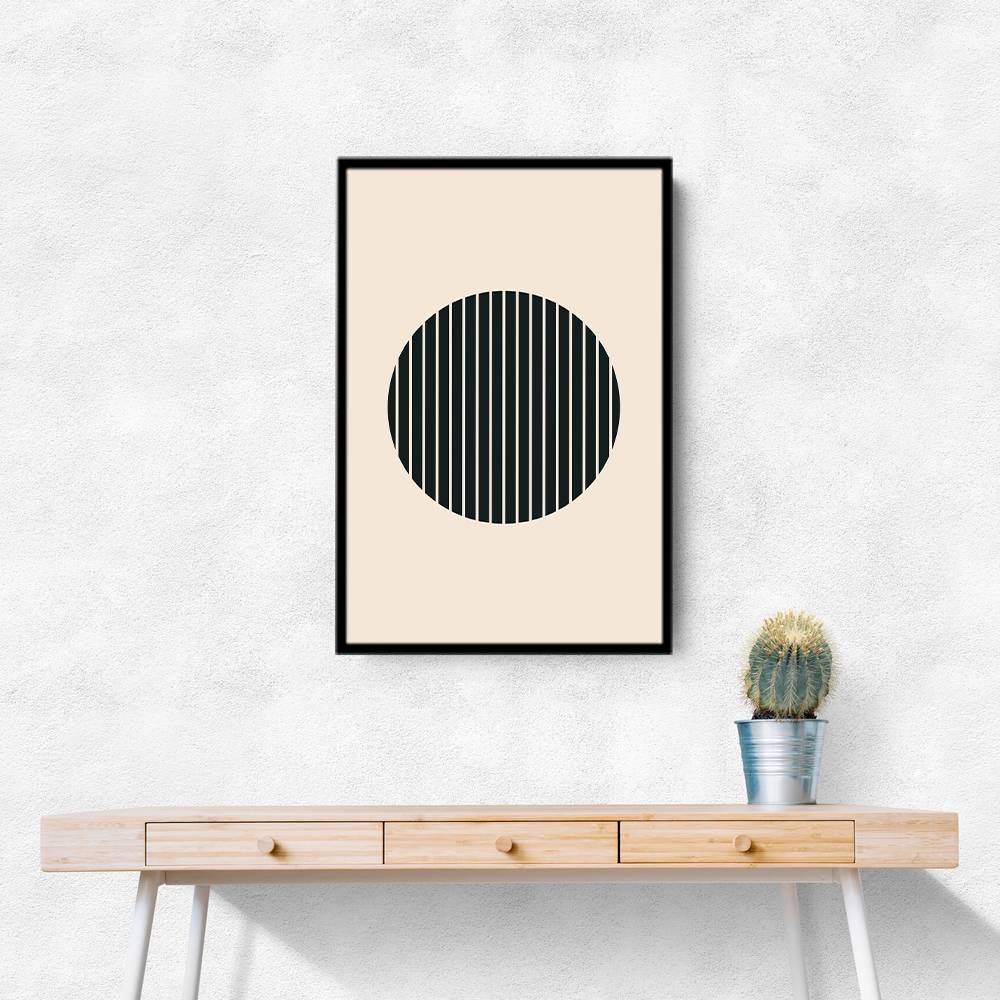 Minimal Circle Vibes #3 Wall Art