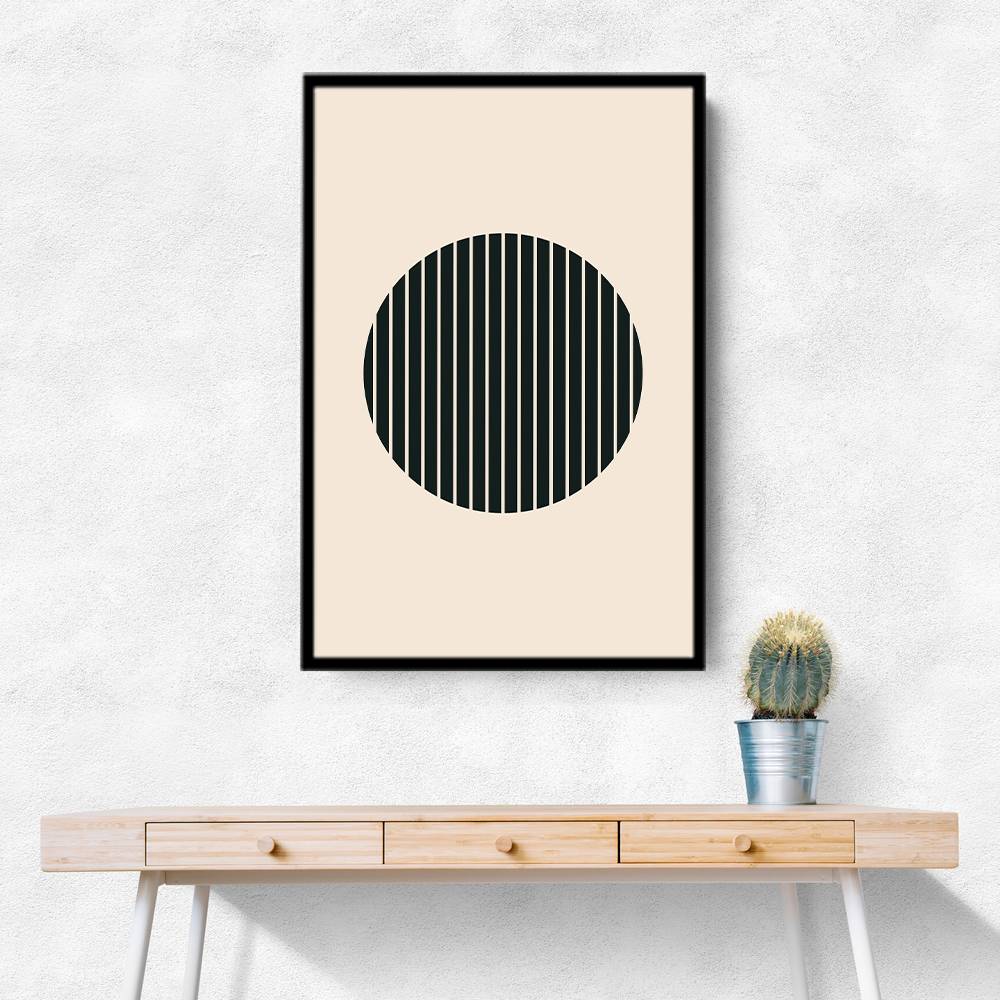 Minimal Circle Vibes #3 Wall Art