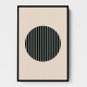 Minimal Circle Vibes #3 Wall Art