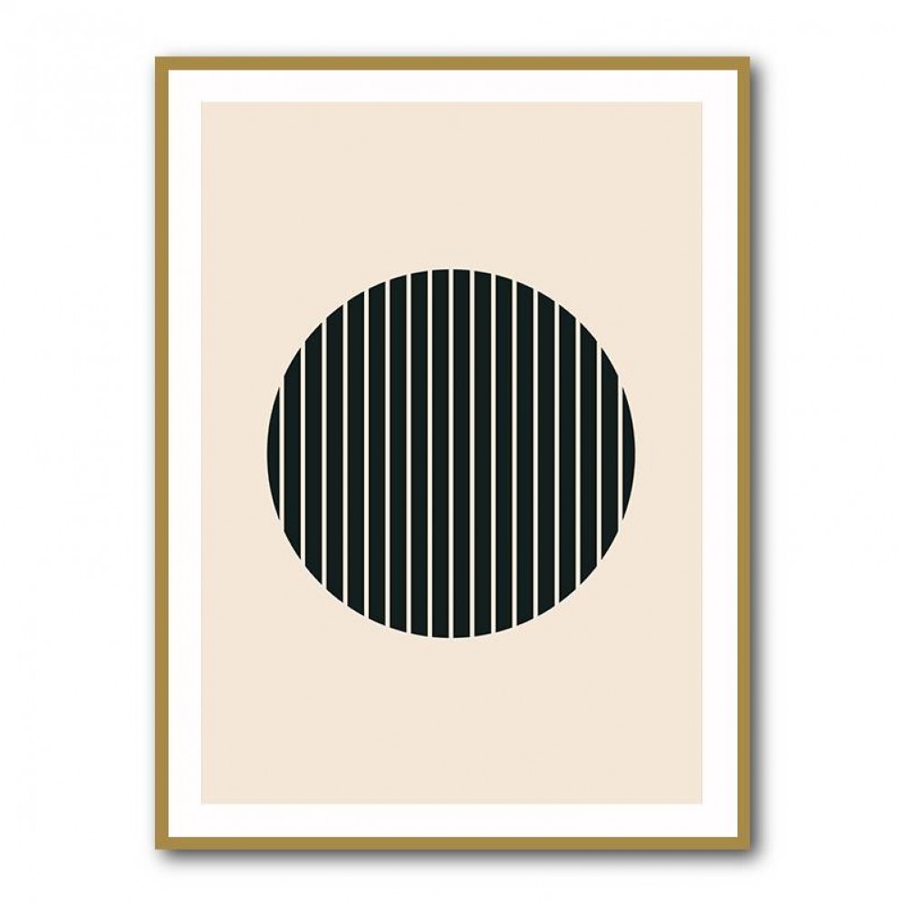 Minimal Circle Vibes #3 Wall Art