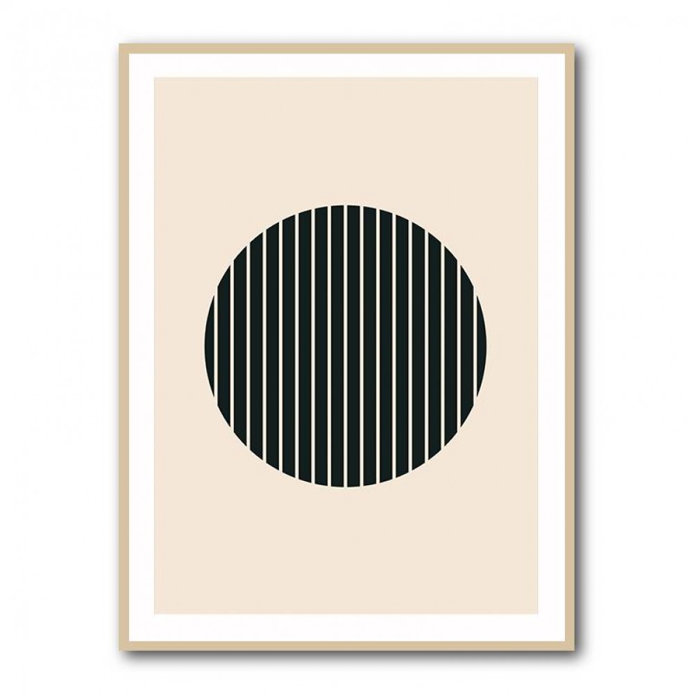 Minimal Circle Vibes #3 Wall Art