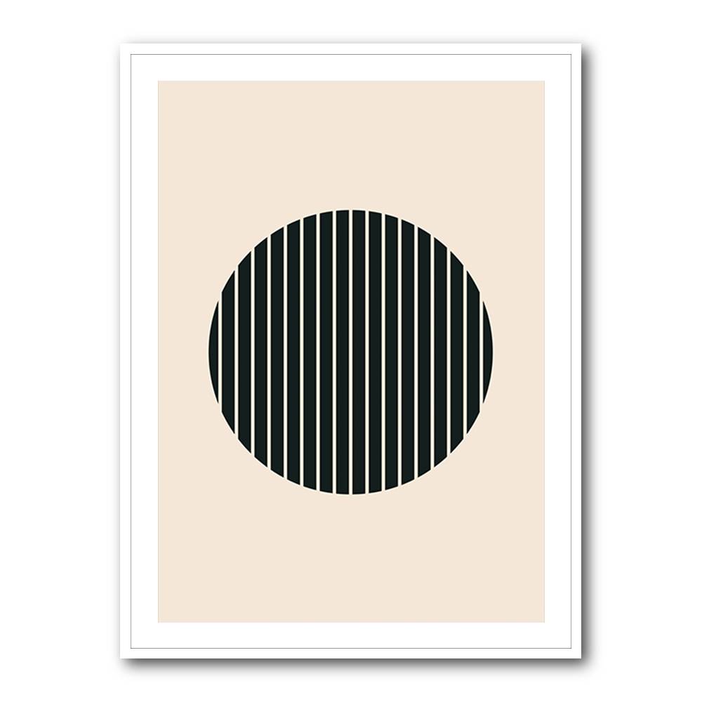 Minimal Circle Vibes #3 Wall Art