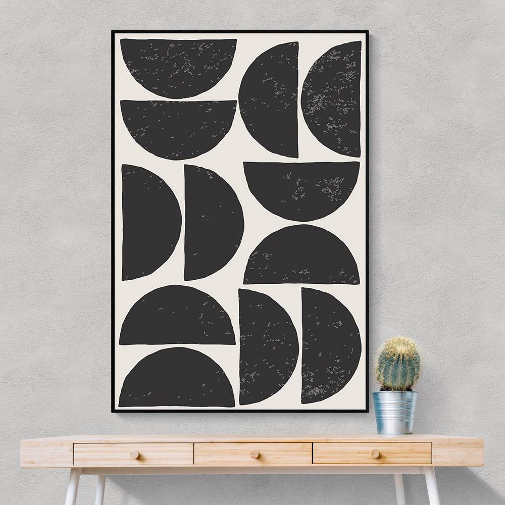 Minimal Circles #1 Wall Art