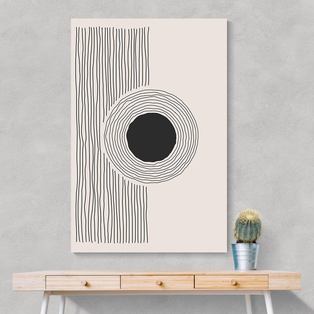 Minimal Circle Wall Art