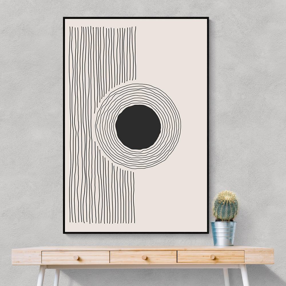 Minimal Circle Wall Art