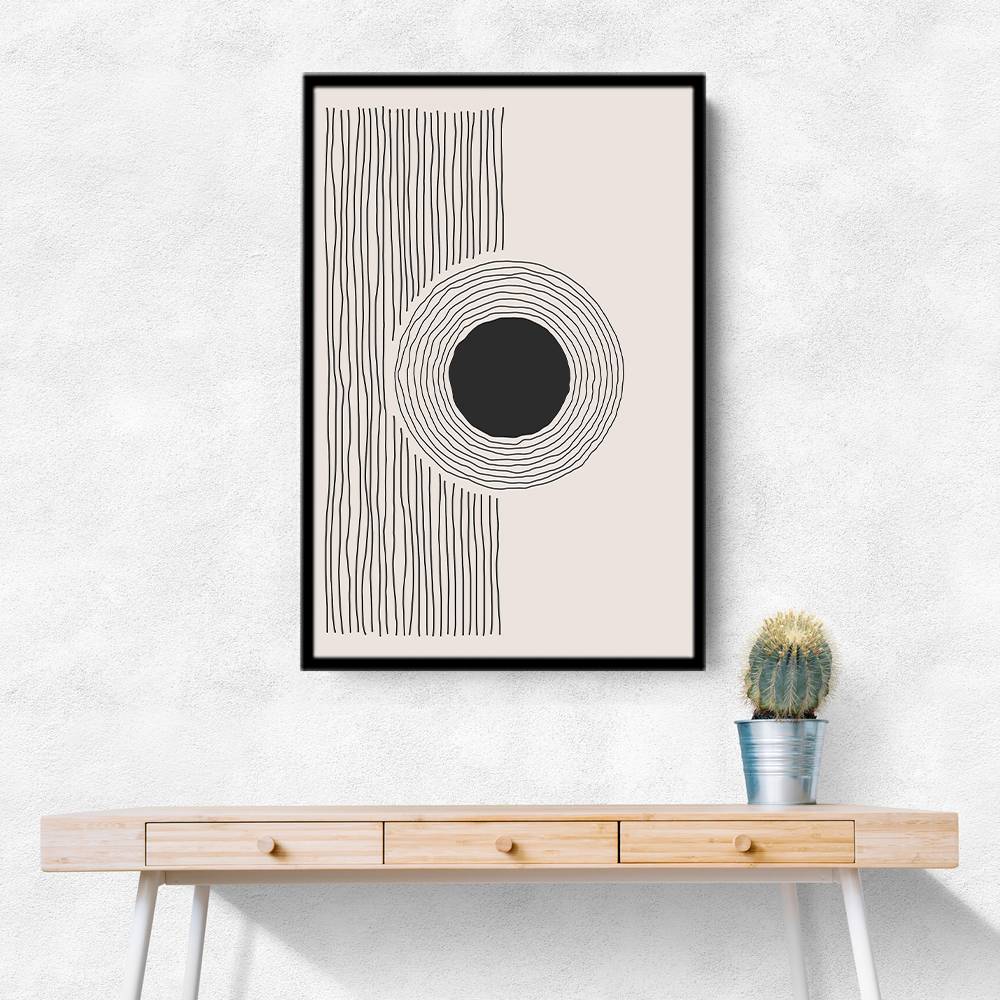 Minimal Circle Wall Art