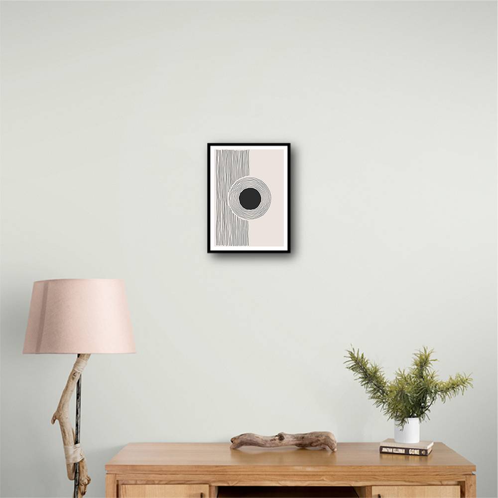 Minimal Circle Wall Art