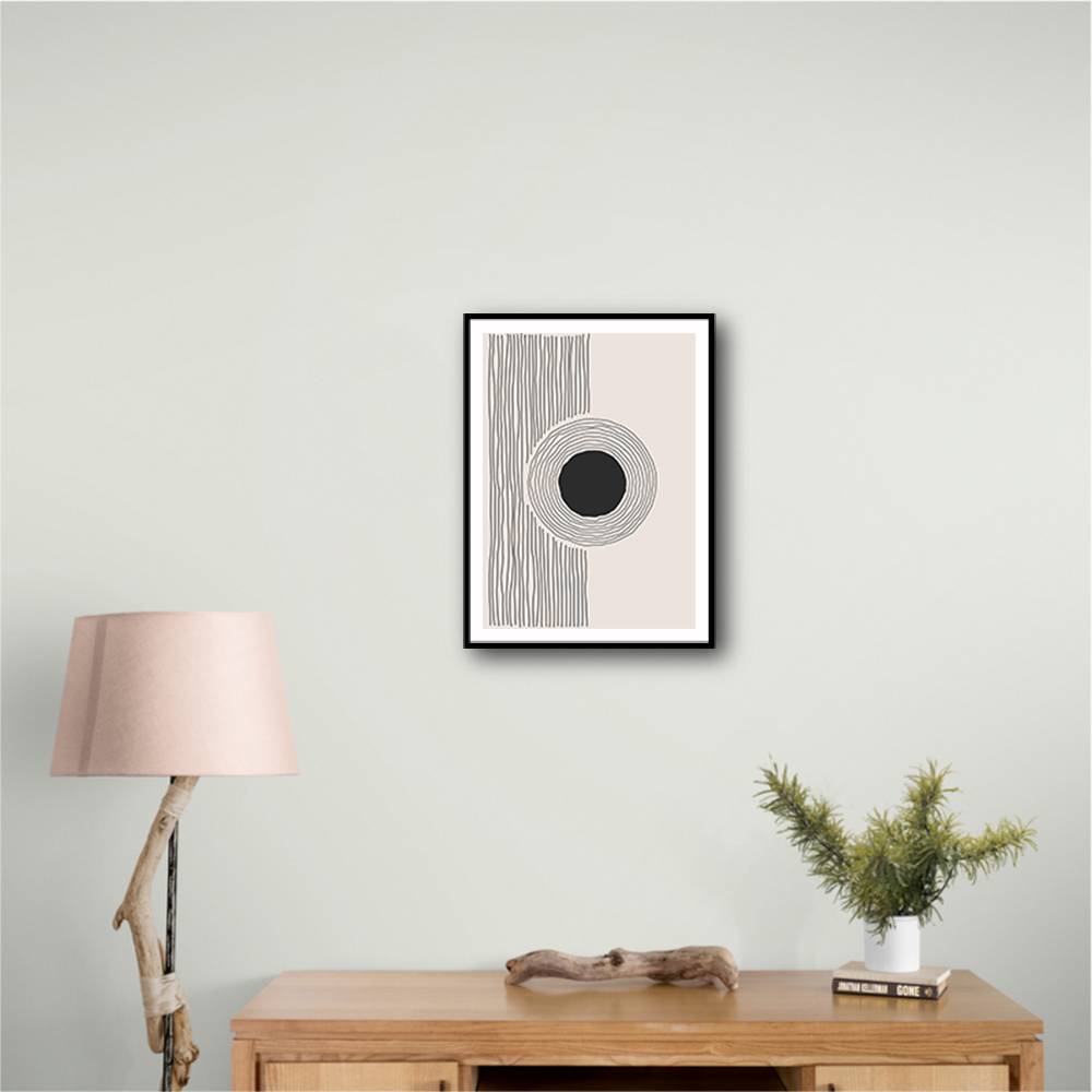 Minimal Circle Wall Art