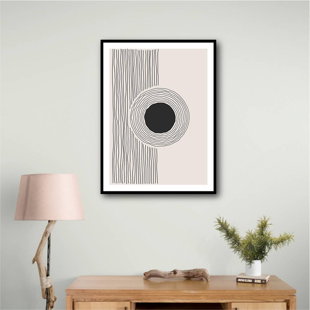 Minimal Circle Wall Art