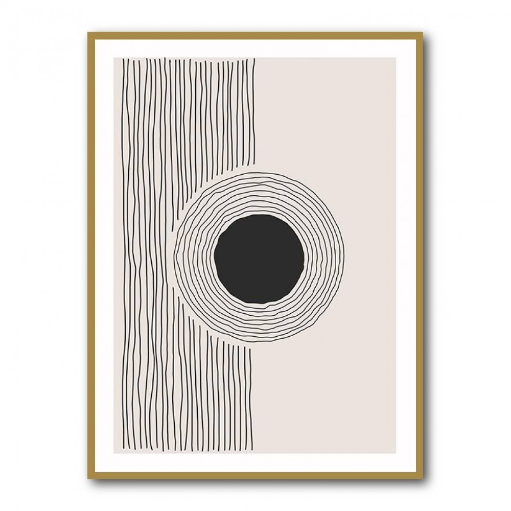 Minimal Circle Wall Art