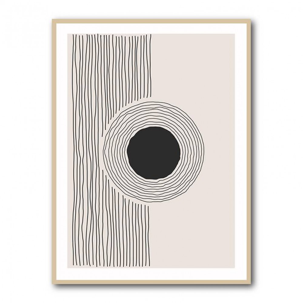 Minimal Circle Wall Art