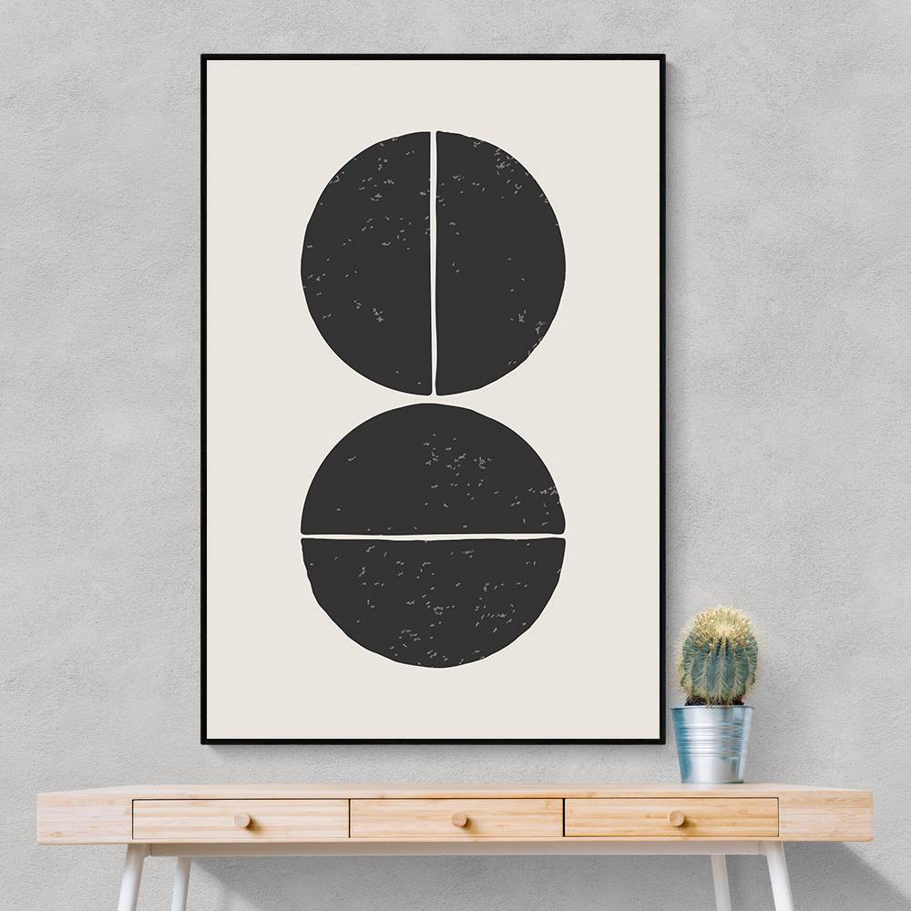 Minimal Circles #2 Wall Art