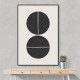 Minimal Circles #2 Wall Art