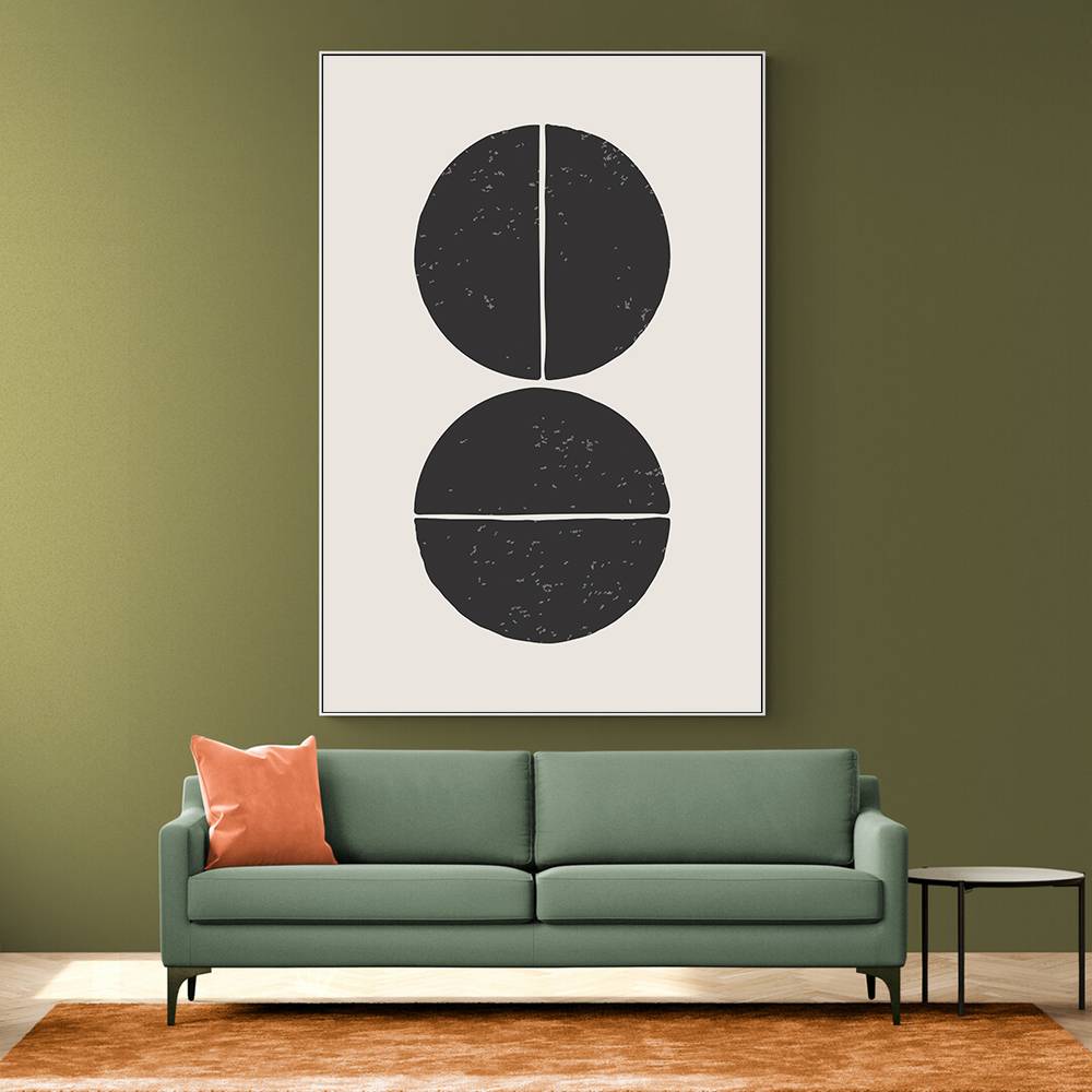 Minimal Circles #2 Wall Art