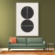 Minimal Circles #2 Wall Art