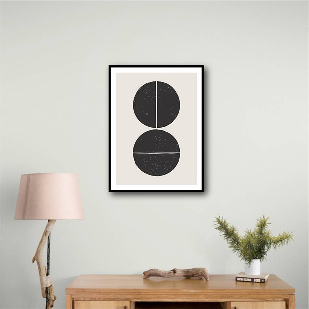 Minimal Circles #2 Wall Art