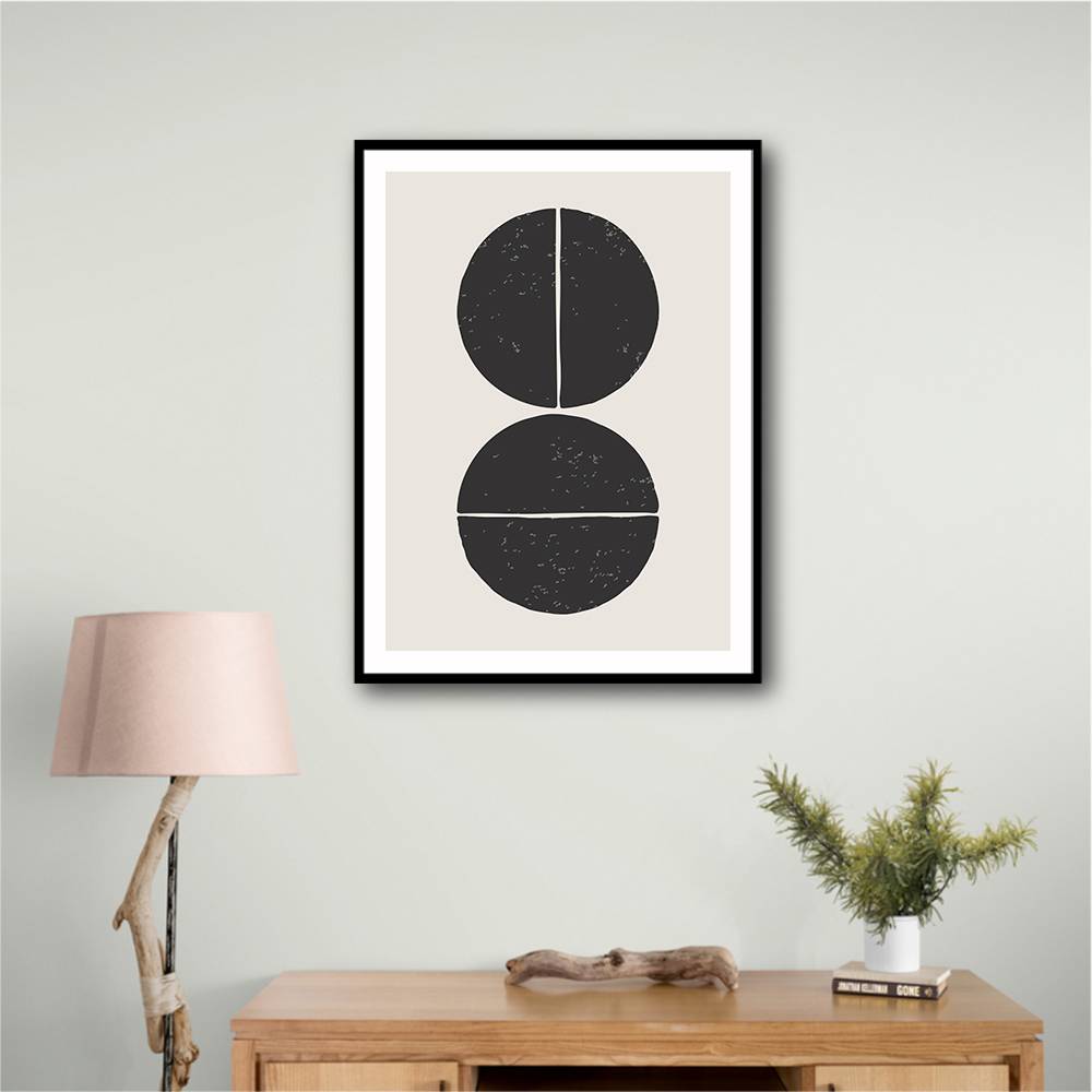 Minimal Circles #2 Wall Art