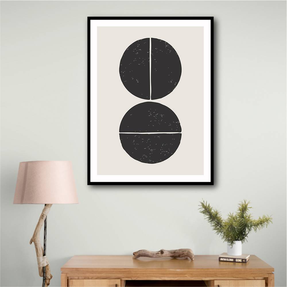 Minimal Circles #2 Wall Art