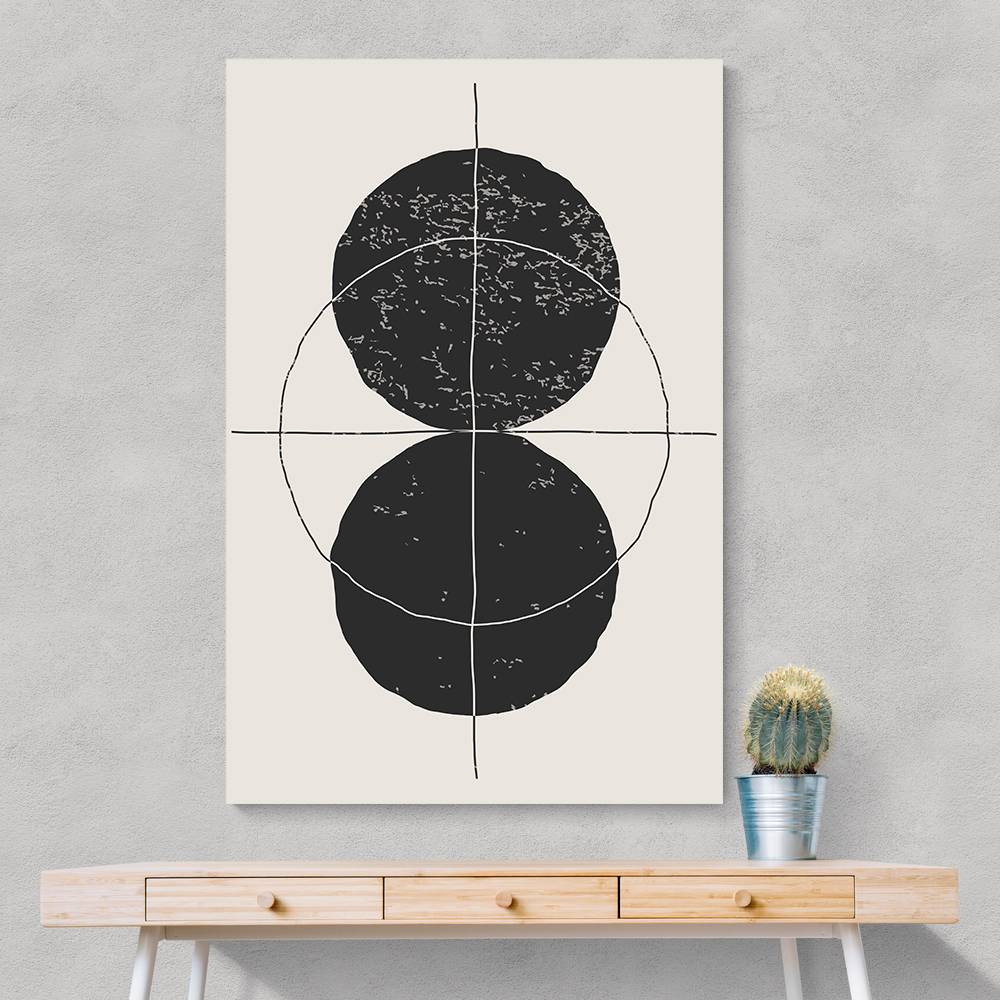 Minimal Geometric Shapes #2 Wall Art