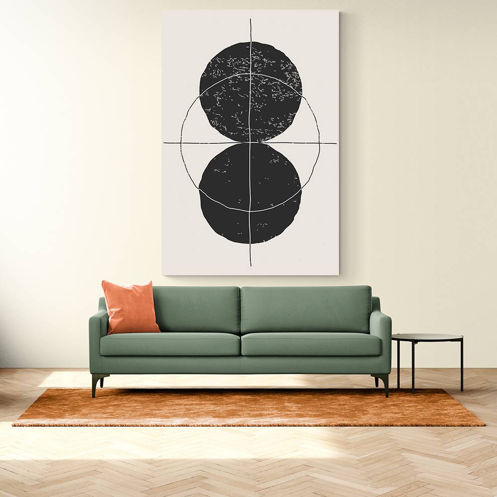 Minimal Geometric Shapes #2 Wall Art