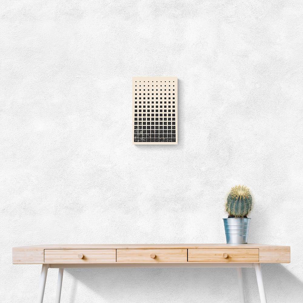 Minimal Halftone Shapes #1 Wall Art