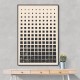 Minimal Halftone Shapes #1 Wall Art