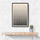 Minimal Halftone Shapes #1 Wall Art