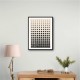 Minimal Halftone Shapes #1 Wall Art