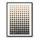 Minimal Halftone Shapes #1 Wall Art