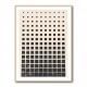 Minimal Halftone Shapes #1 Wall Art