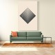 Minimal Halftone Shapes #3 Wall Art