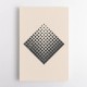 Minimal Halftone Shapes #3 Wall Art