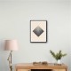 Minimal Halftone Shapes #3 Wall Art