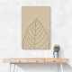 Minimal Leaves #1 Wall Art