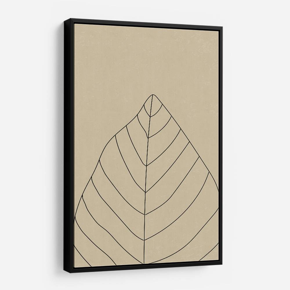 Minimal Leaves #1 Wall Art