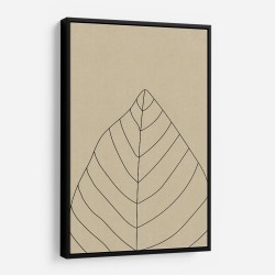 Minimal Leaves #1 Wall Art