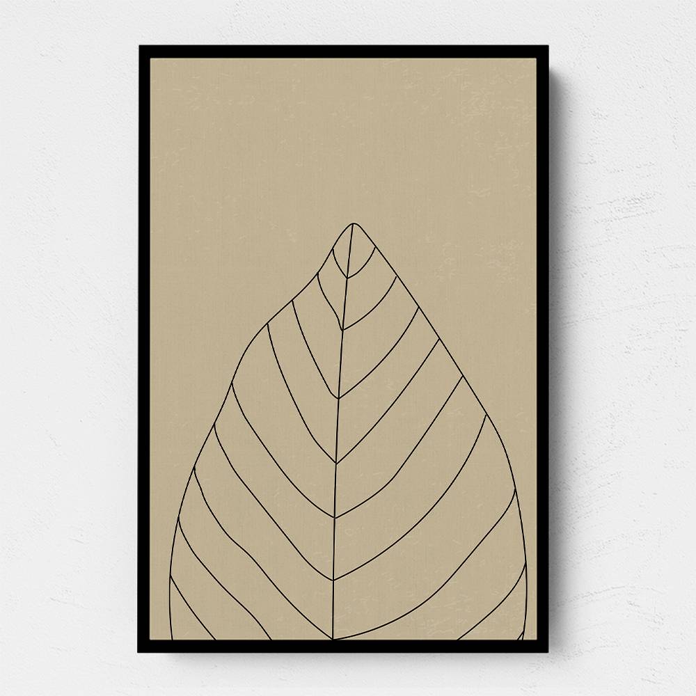 Minimal Leaves #1 Wall Art