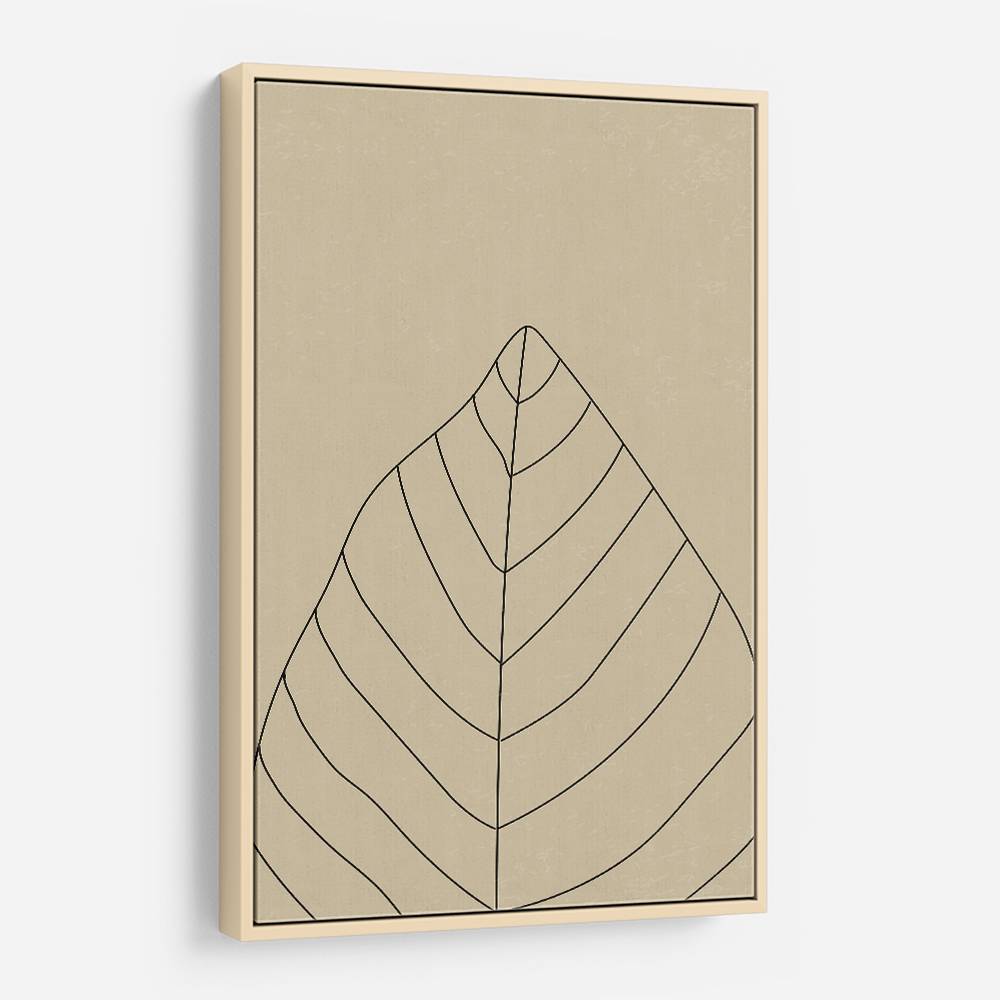 Minimal Leaves #1 Wall Art