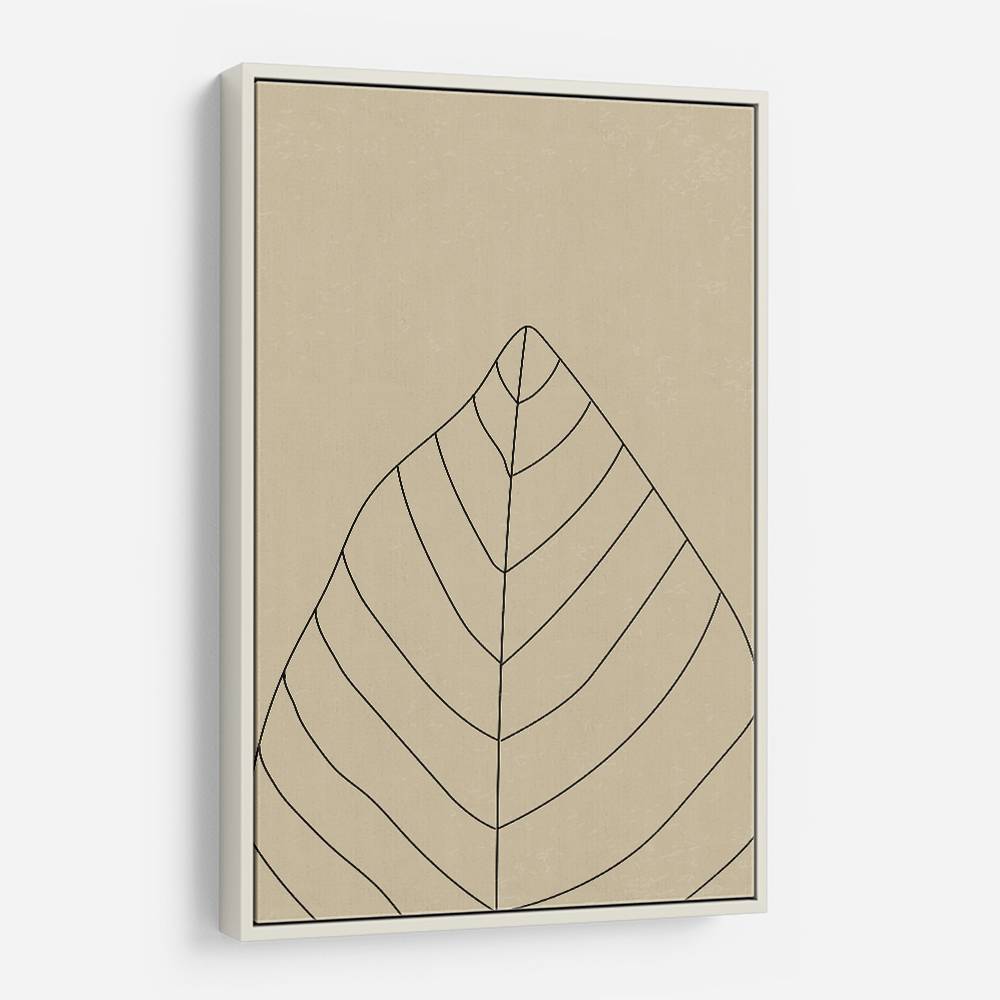 Minimal Leaves #1 Wall Art