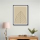 Minimal Leaves #1 Wall Art