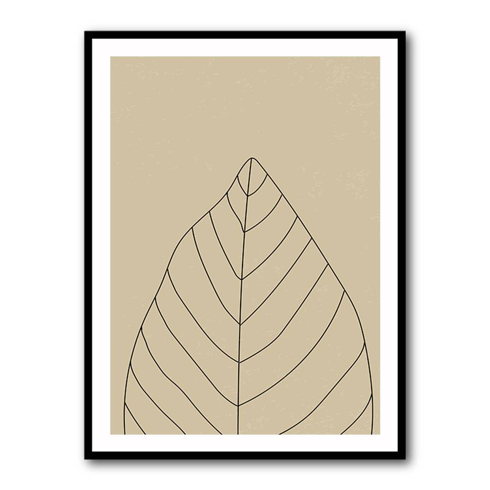 Minimal Leaves #1 Wall Art