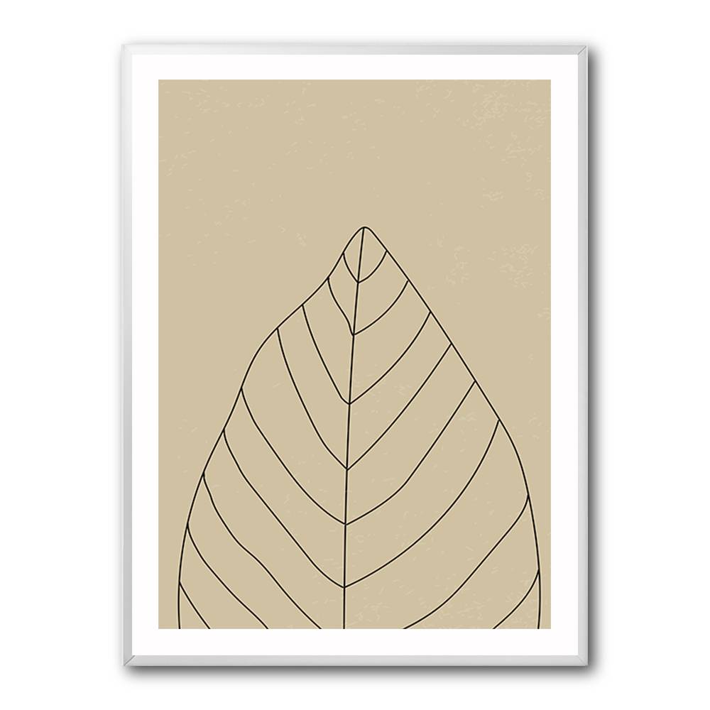 Minimal Leaves #1 Wall Art