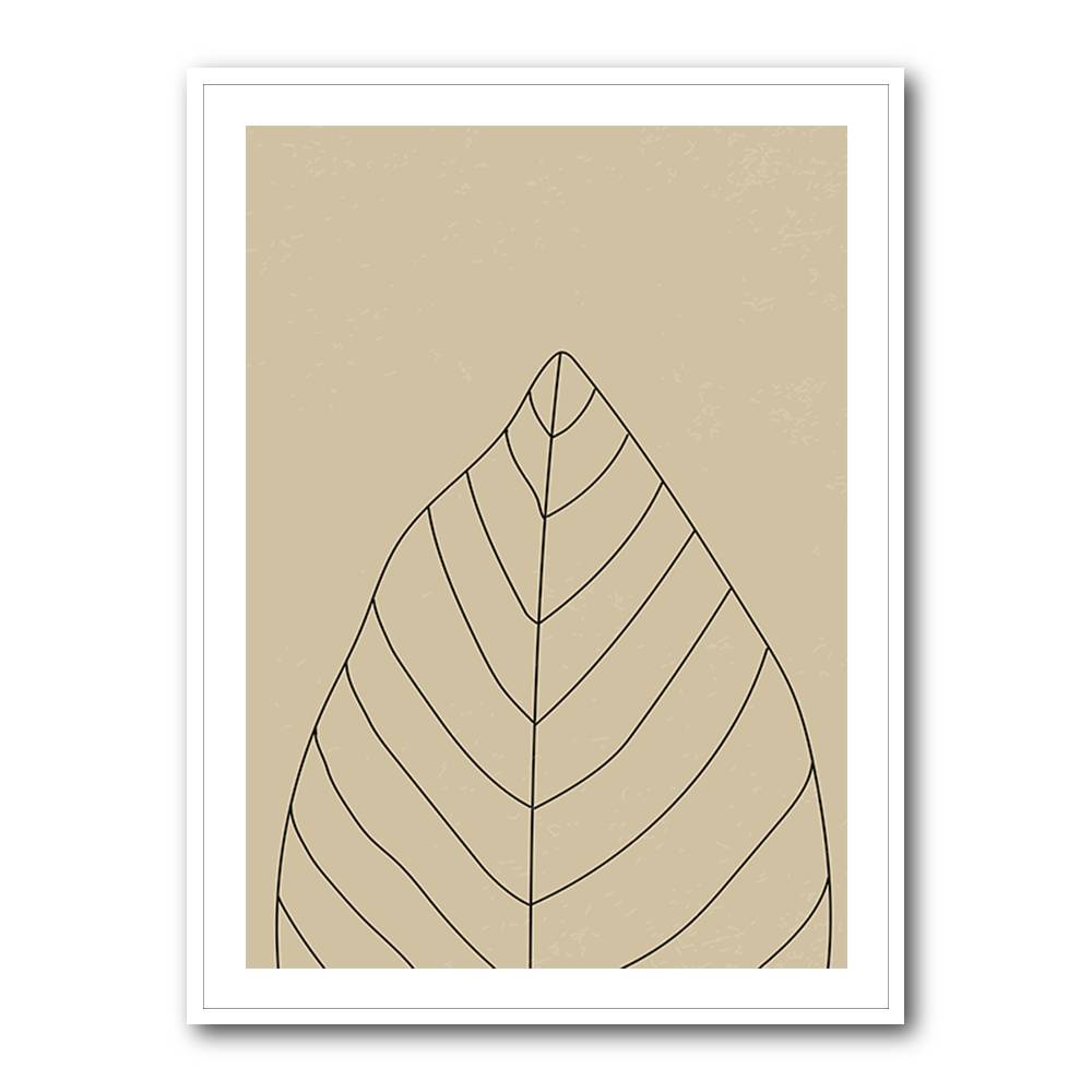 Minimal Leaves #1 Wall Art