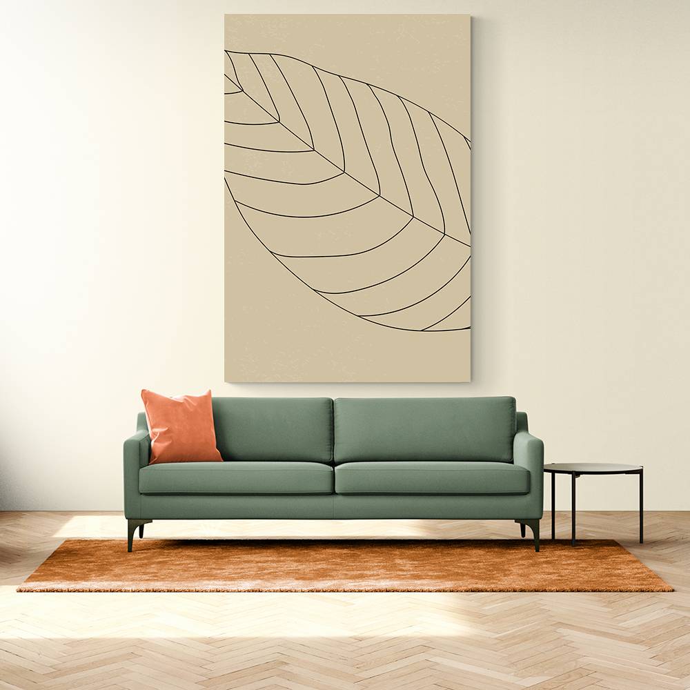 Minimal Leaves #2 Wall Art