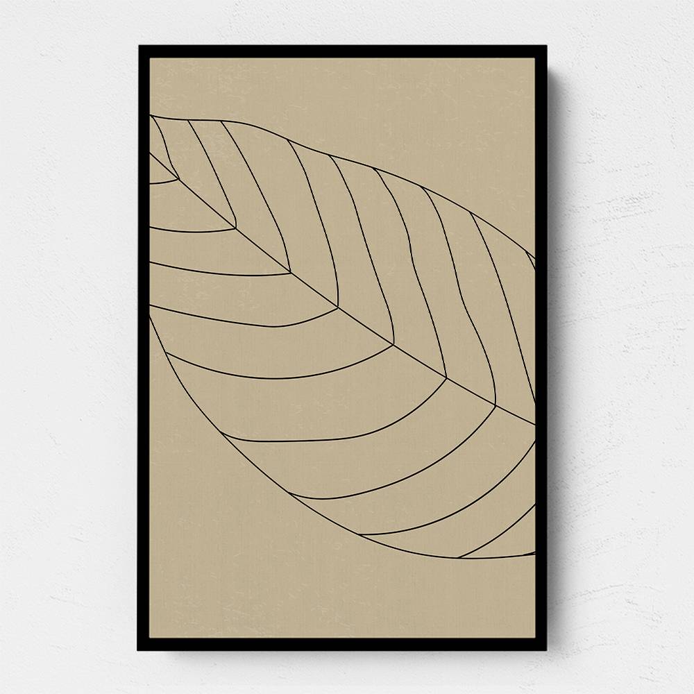 Minimal Leaves #2 Wall Art