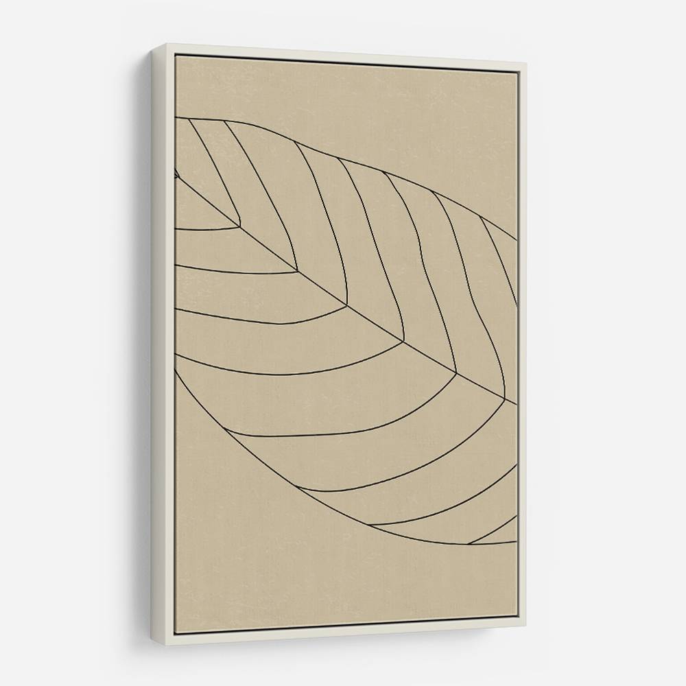 Minimal Leaves #2 Wall Art