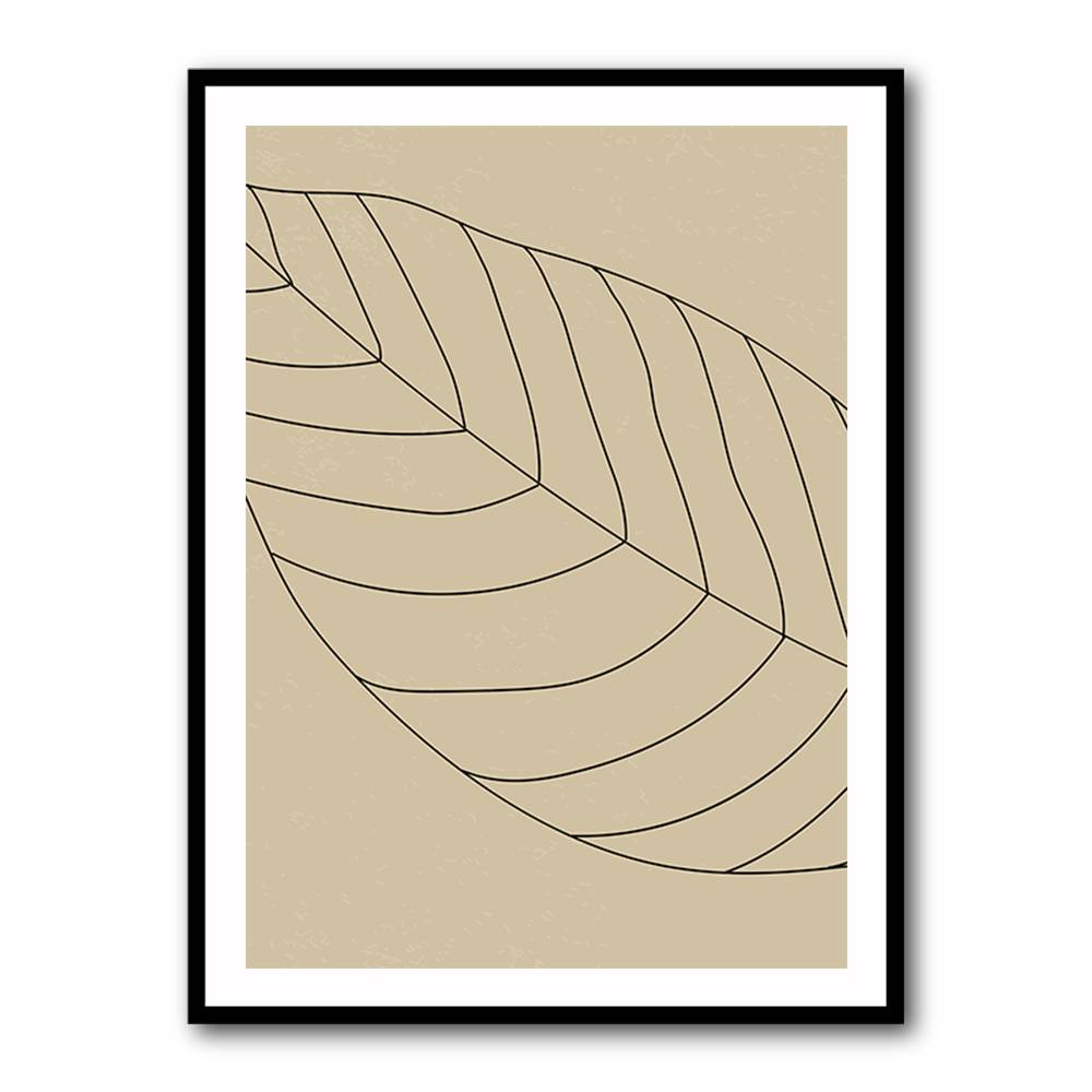 Minimal Leaves #2 Wall Art